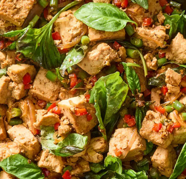 Thai Tofu with Basil