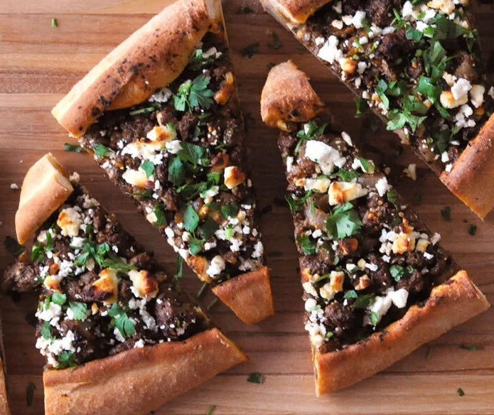 Turkish Lamb Pide