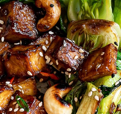Korean Tofu Stir-Fry