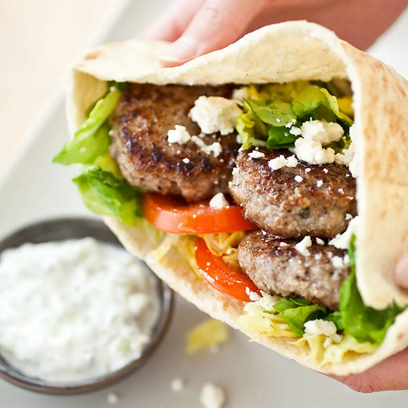 Greek Lamb Pita