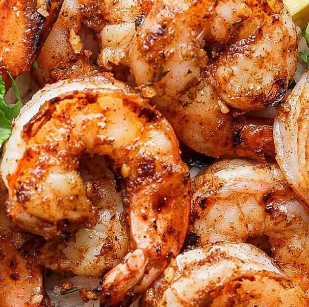 Jamaican Shrimp Bowls
