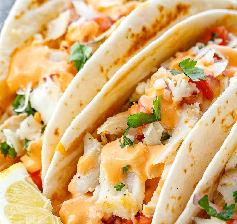 Peruvian Fish Tacos