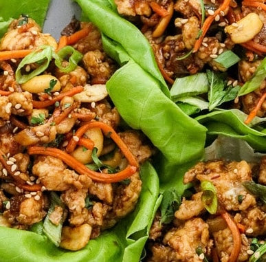 Thai Chicken Lettuce Wraps